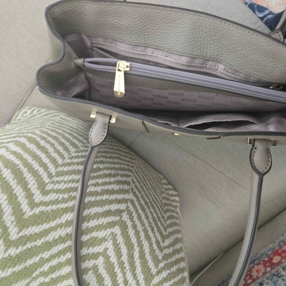 Michael Kors Marleen Taupe Tote - Picture 3 of 3